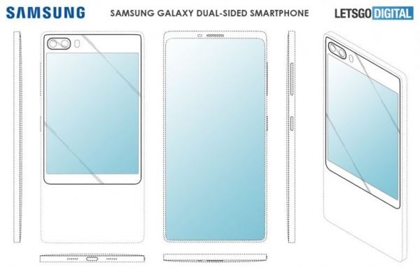 Галерея дня: Samsung может лишить фронтальной камеры Galaxy S11e, но оснастить большим экраном на задней панели
